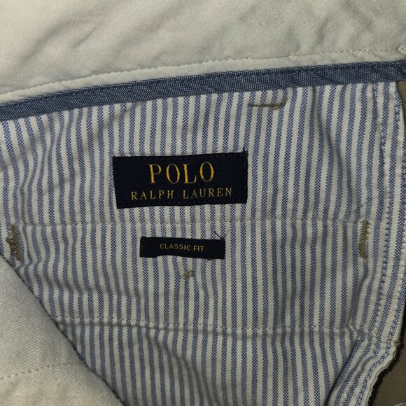 Polo Ralph Lauren Chino Pants Men 40x30 (~40x29.5) Classic Fit Flat Front Cotton - Picture 4 of 10